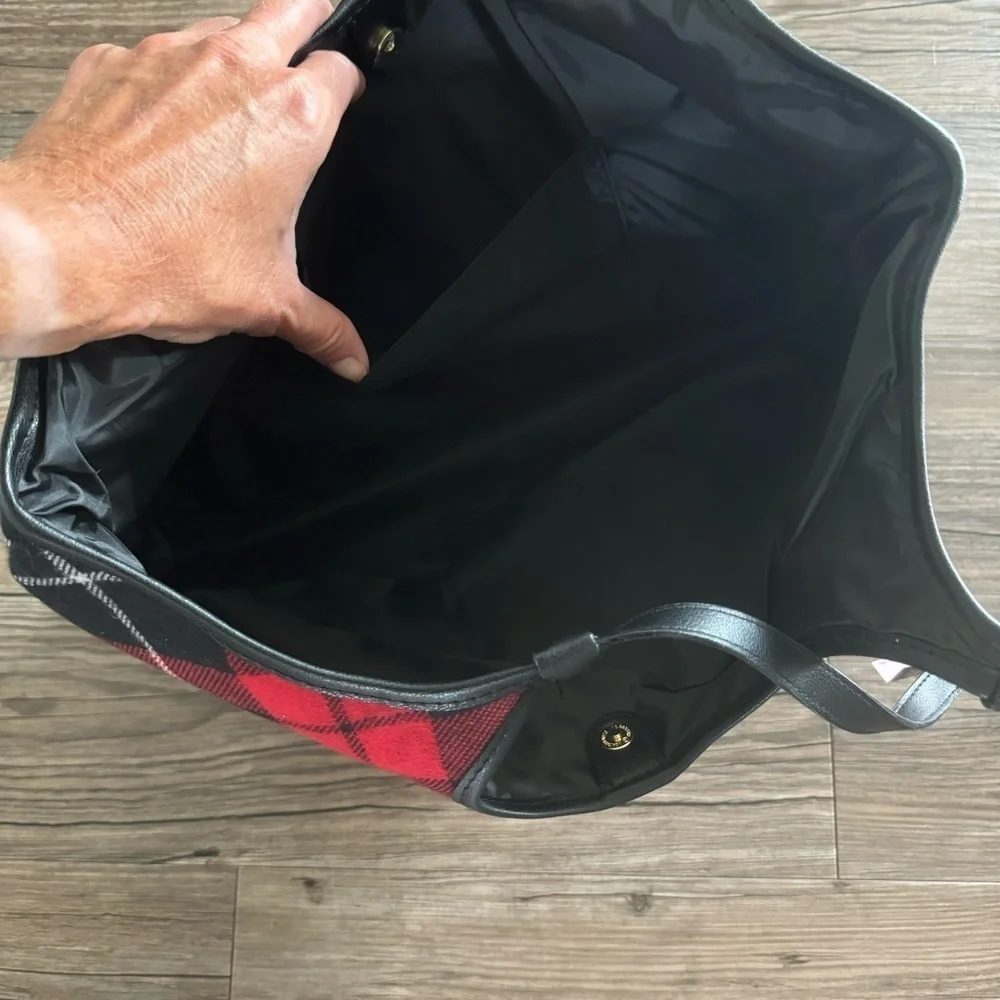 NWT VICTORIA'S SECRET Plaid Tote (Retired)